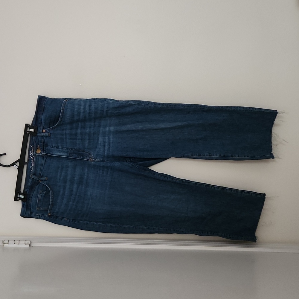 Straight leg jeans